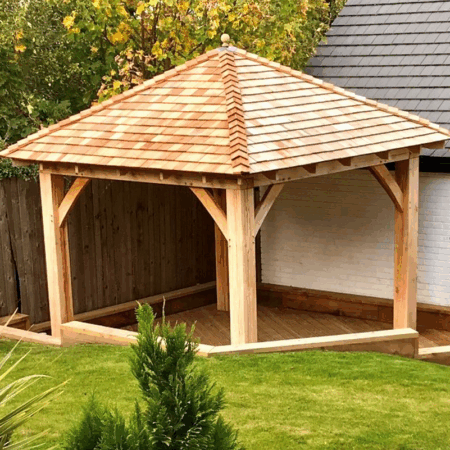 Timber Structures by Coltman Bros | Gazebo Hot Tub Cover