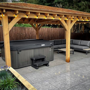 Timber Structures by Coltman Bros | Gazebo Hot Tub Sheltwr